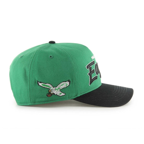 47Brand Philadelphia Eagles Historic Kelly Green Crosstown Basic TT 47 HITCH - nineNORTH | Men's & Women's Clothing Boutique