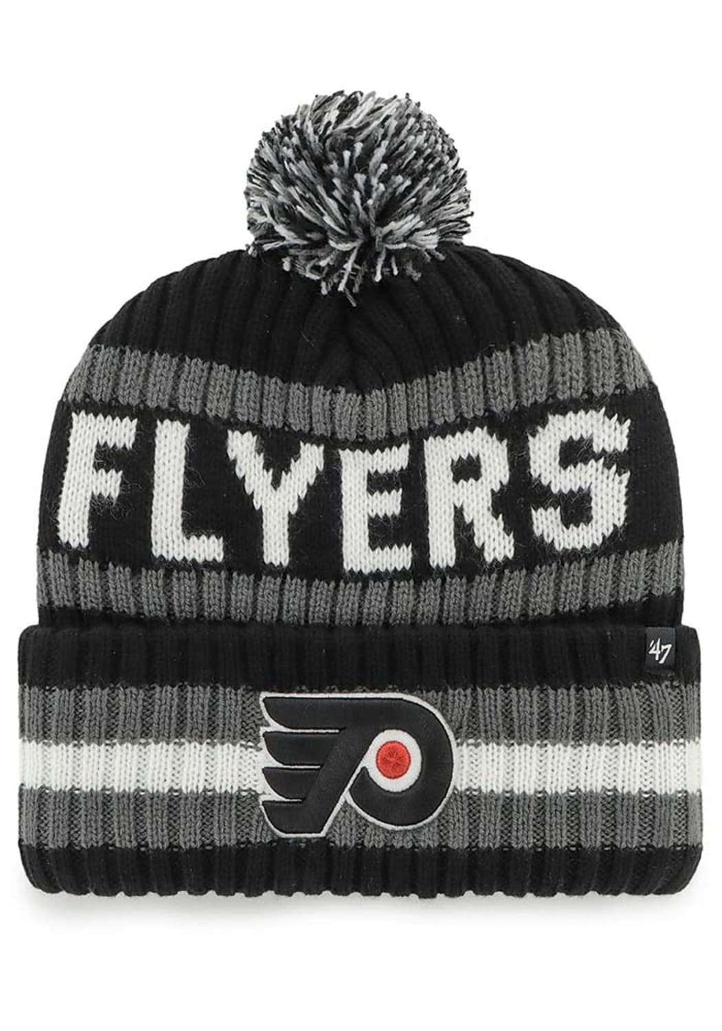 47Brand Philadelphia Flyers Bering Cuffed Knit Hat - nineNORTH | Men's & Women's Clothing Boutique