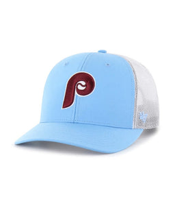 47Brand Philadelphia Phillies Cooperstown 47 Trucker / Columbia - nineNORTH | Men's & Women's Clothing Boutique