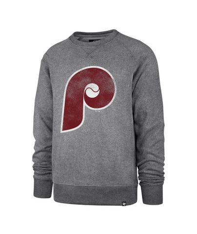 47Brand Philadelphia Phillies Cooperstown Retro Pullover Crew - nineNORTH | Men's & Women's Clothing Boutique