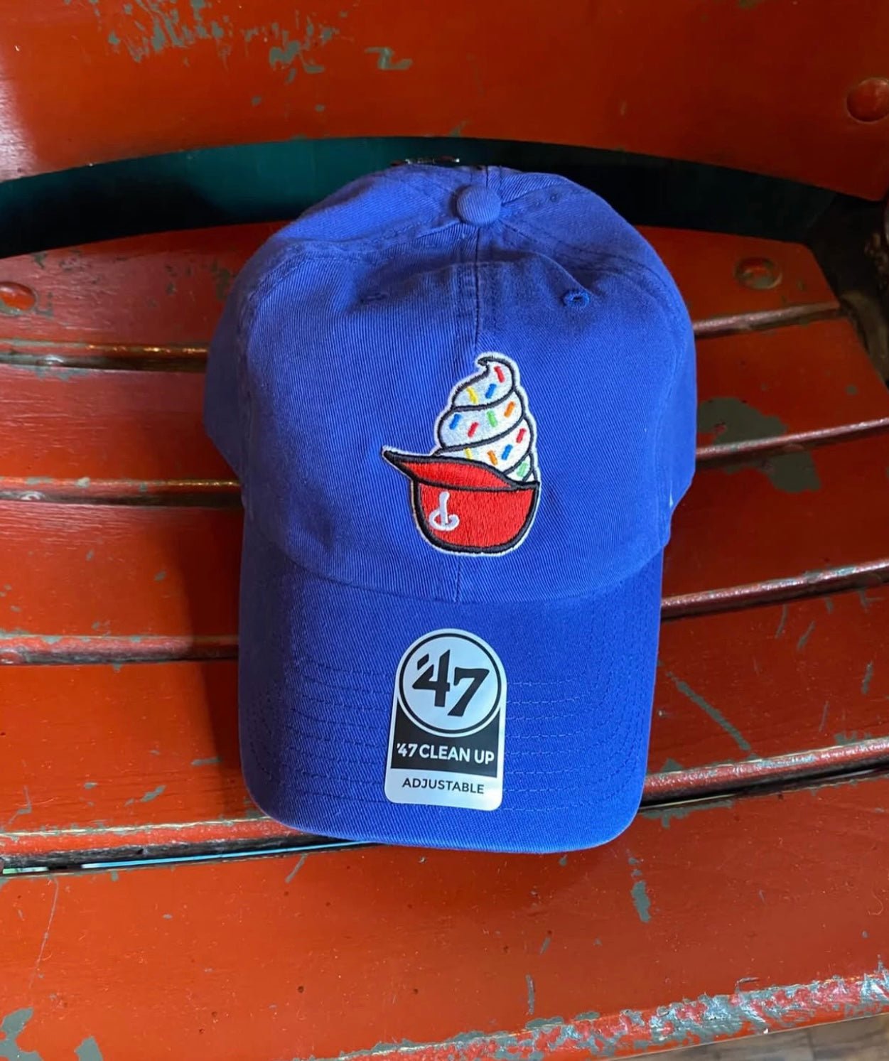 '47Brand Philadelphia Phillies Sprinkle Ice Cream Helmet Clean Up Hat - nineNORTH | Men's & Women's Clothing Boutique