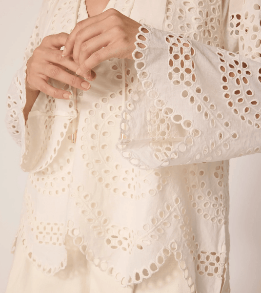 Cleobella Citali Blouse / Ivory Eyelet - nineNORTH | Men's & Women's Clothing Boutique