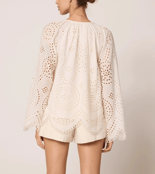 Cleobella Citali Blouse / Ivory Eyelet - nineNORTH | Men's & Women's Clothing Boutique