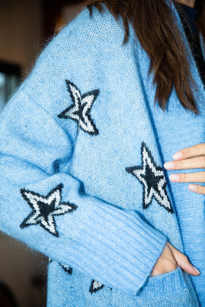 Electric & Rose Shay Cardigan / Bluestone Stars - nineNORTH | Men's & Women's Clothing Boutique