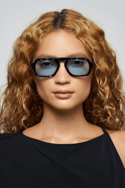 Elisa Johnson JANE MINI in Blue Tortoise - nineNORTH | Men's & Women's Clothing Boutique
