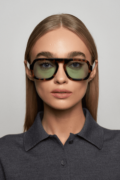 Elisa Johnson POLARIZED JANE in Brown Tortoise - nineNORTH | Men's & Women's Clothing Boutique