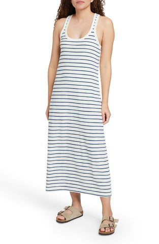 Faherty Cabana Towel Terry Dress / Navy Surf Stripe - nineNORTH | Men's & Women's Clothing Boutique