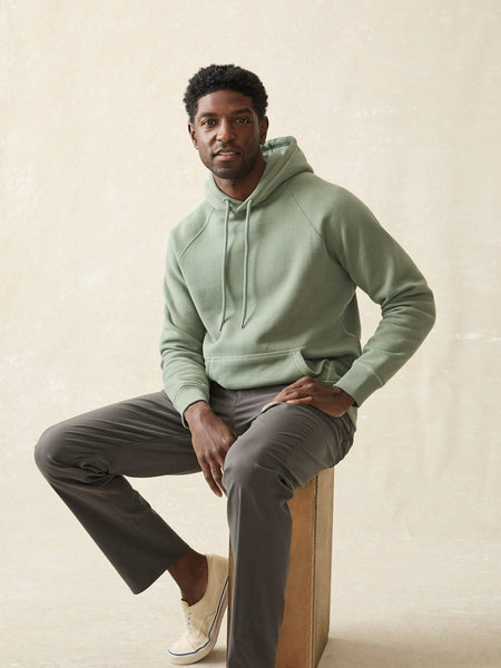 Faherty High Standard Fleece Hoodie / Spruce - nineNORTH | Men's & Women's Clothing Boutique