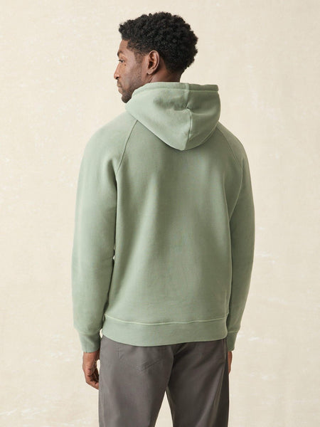 Faherty High Standard Fleece Hoodie / Spruce - nineNORTH | Men's & Women's Clothing Boutique