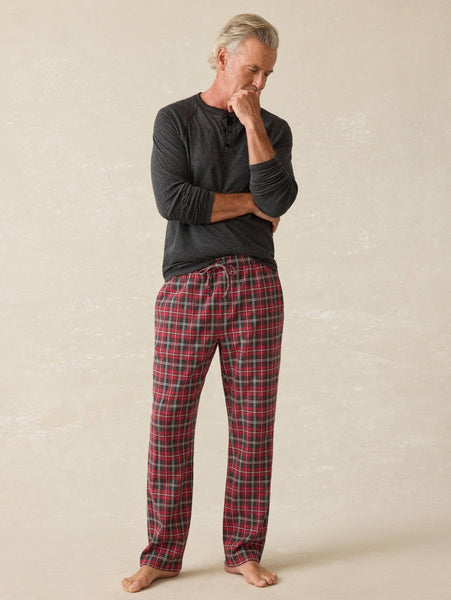 Faherty Legend Pajama Pant / Redwood Mountain Plaid - nineNORTH | Men's & Women's Clothing Boutique