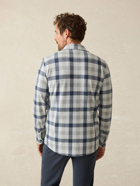 Faherty Legend Sweater Shirt / Snowy Night Check - nineNORTH | Men's & Women's Clothing Boutique