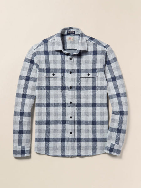 Faherty Legend Sweater Shirt / Snowy Night Check - nineNORTH | Men's & Women's Clothing Boutique