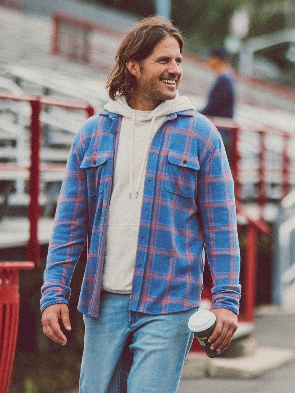 Faherty Legend Sweater Shirt / Twilight Mauve Plaid - nineNORTH | Men's & Women's Clothing Boutique