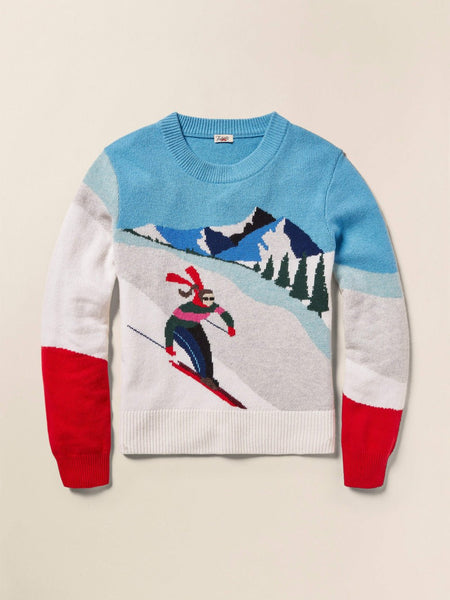 Faherty Mountain Coaster Crew Sweater - nineNORTH | Men's & Women's Clothing Boutique