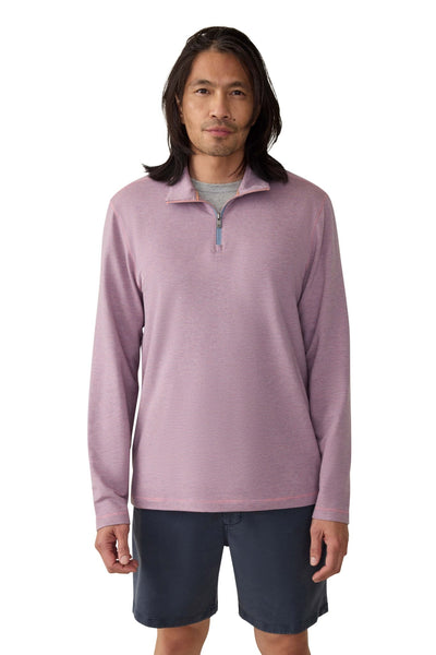 Faherty Movement Quarter Zip / Rose Creek Stripe - nineNORTH | Men's & Women's Clothing Boutique