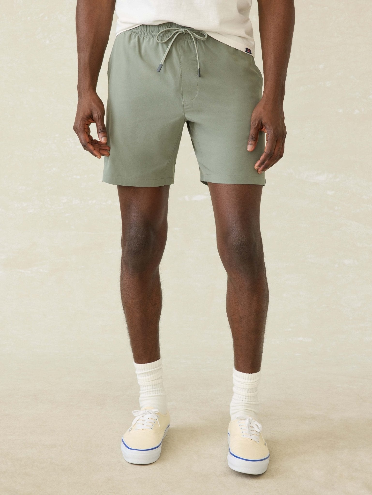 Faherty Shorelite Trunk 7" / Coastal Fern - nineNORTH | Men's & Women's Clothing Boutique