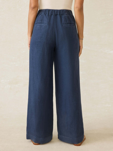 Faherty Sun Strider Linen Pant / Deep Sea Navy - nineNORTH | Men's & Women's Clothing Boutique