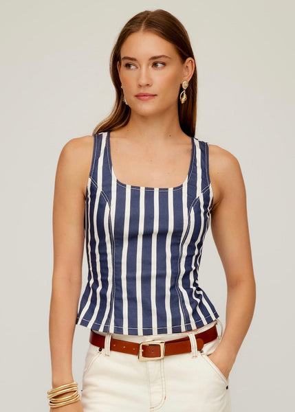FIFTEEN TWENTY Kali Top / Navy Stripe - nineNORTH | Men's & Women's Clothing Boutique
