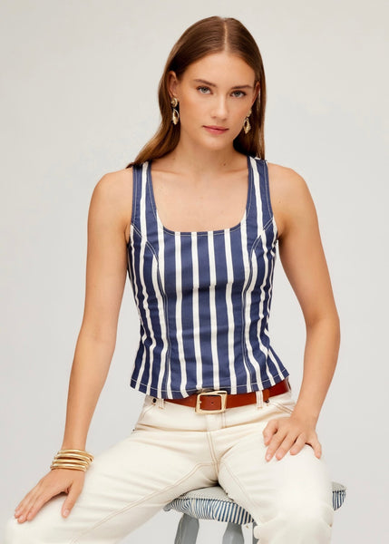 FIFTEEN TWENTY Kali Top / Navy Stripe - nineNORTH | Men's & Women's Clothing Boutique