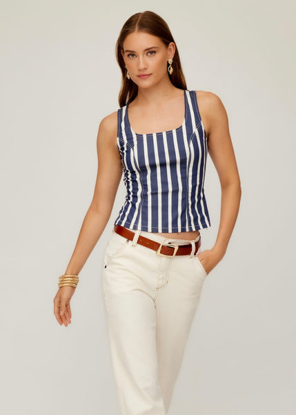 FIFTEEN TWENTY Kali Top / Navy Stripe - nineNORTH | Men's & Women's Clothing Boutique