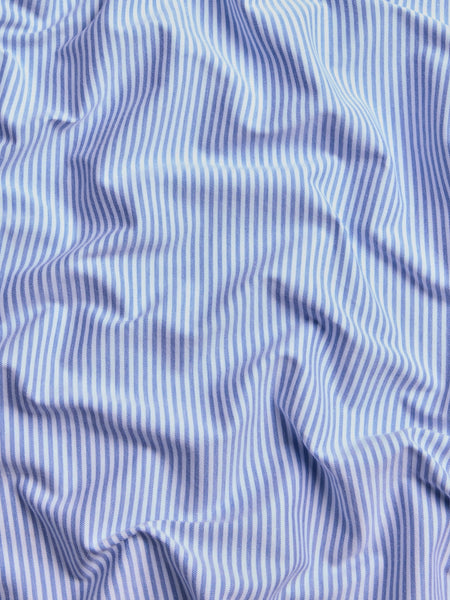 Greyson Birmingham Striped Knit Shirt / Wolf Blue & Arctic - nineNORTH | Men's & Women's Clothing Boutique