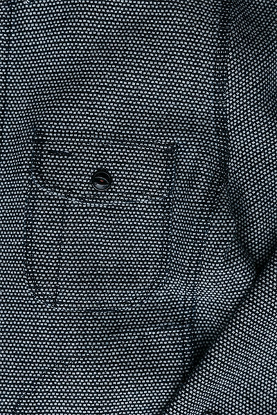 Hiroshi Kato The Anvil Birds Eye Sashiko Jacket / Dark Indigo - nineNORTH | Men's & Women's Clothing Boutique