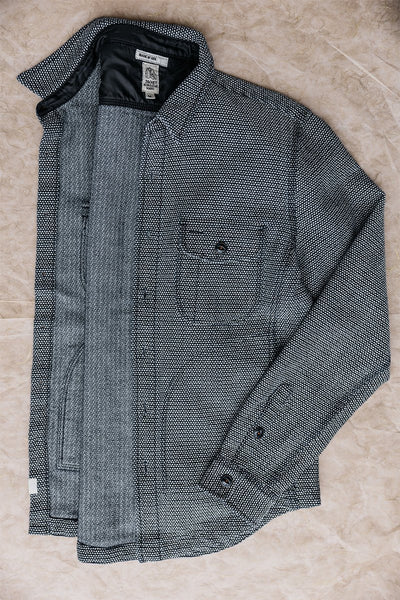 Hiroshi Kato The Anvil Birds Eye Sashiko Jacket / Dark Indigo - nineNORTH | Men's & Women's Clothing Boutique
