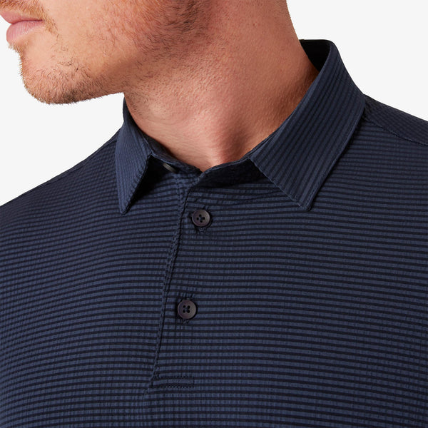 Mizzen + Main Copa Polo / Navy Solid - nineNORTH | Men's & Women's Clothing Boutique