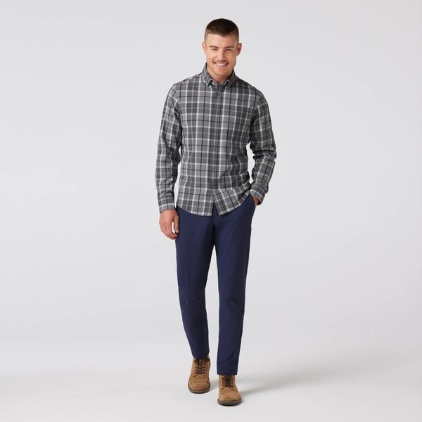 Mizzen+Main City Flannel / Pewter Timothy Plaid - nineNORTH | Men's & Women's Clothing Boutique