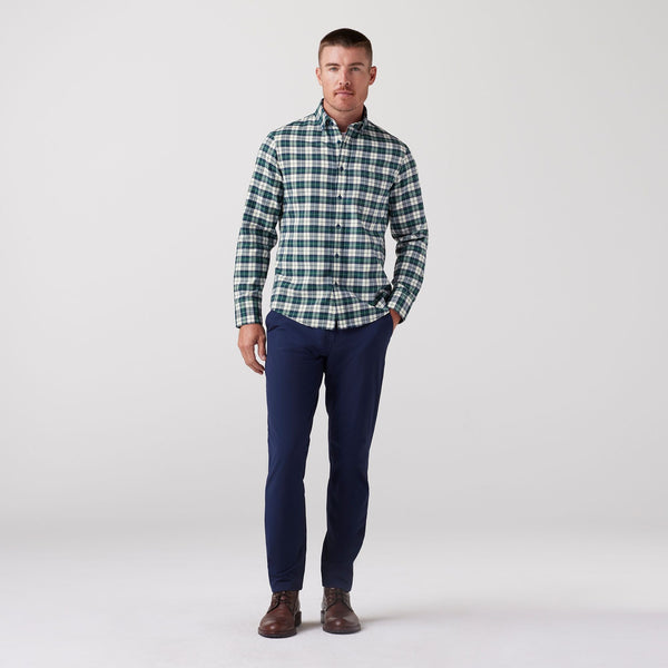 Mizzen+Main City Flannel Twill / White Kent Plaid - nineNORTH | Men's & Women's Clothing Boutique