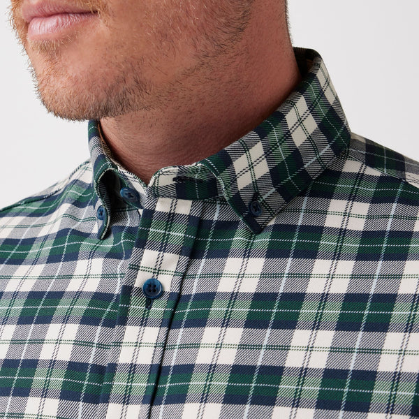 Mizzen+Main City Flannel Twill / White Kent Plaid - nineNORTH | Men's & Women's Clothing Boutique