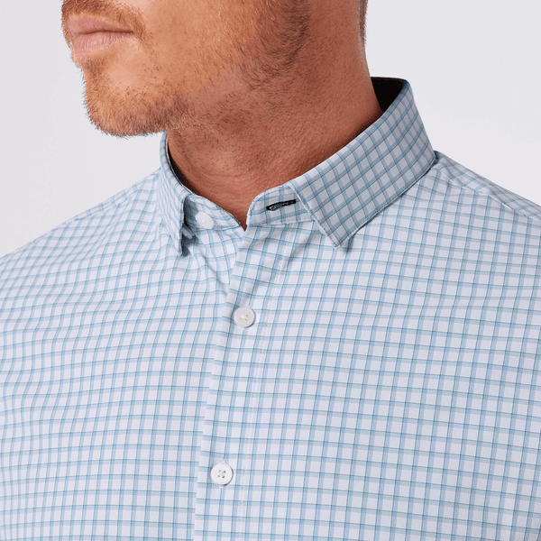 Mizzen+Main Leeward Dress Shirt / Light Blue Adam Plaid - nineNORTH | Men's & Women's Clothing Boutique
