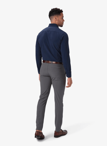 Mizzen+Main Leeward Dress Shirt / Navy Solid - nineNORTH | Men's & Women's Clothing Boutique