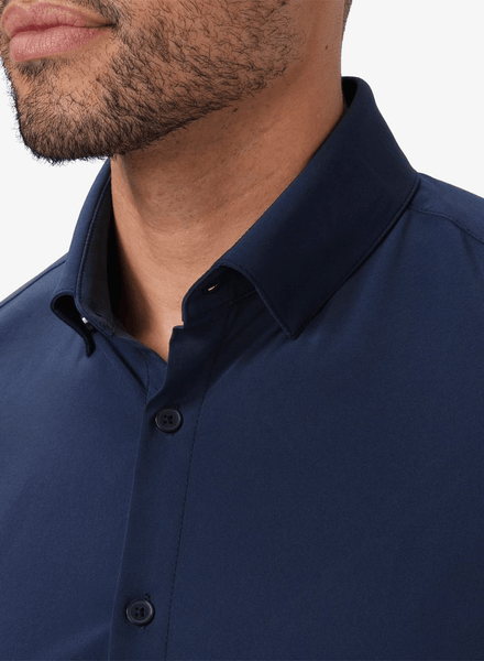 Mizzen+Main Leeward Dress Shirt / Navy Solid - nineNORTH | Men's & Women's Clothing Boutique