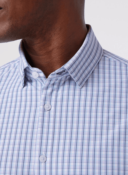 Mizzen+Main Leeward Dress Shirt / Purple Scott Plaid - nineNORTH | Men's & Women's Clothing Boutique