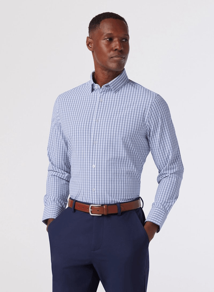 Mizzen+Main Leeward Dress Shirt / Purple Scott Plaid - nineNORTH | Men's & Women's Clothing Boutique