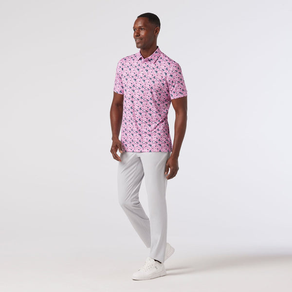 Mizzen+Main Versa Polo / Pink Azaleas - nineNORTH | Men's & Women's Clothing Boutique
