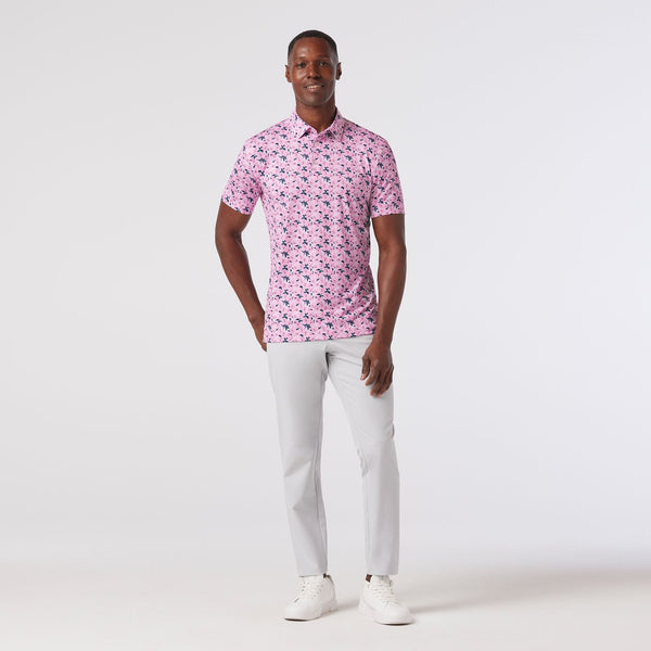 Mizzen+Main Versa Polo / Pink Azaleas - nineNORTH | Men's & Women's Clothing Boutique
