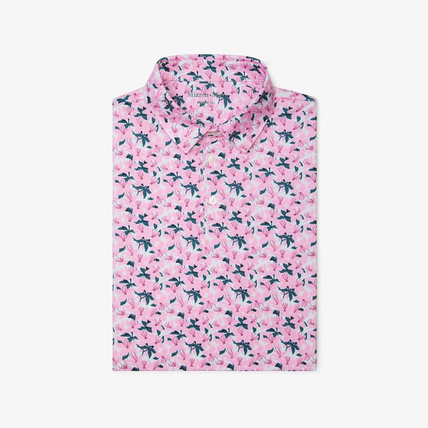Mizzen+Main Versa Polo / Pink Azaleas - nineNORTH | Men's & Women's Clothing Boutique