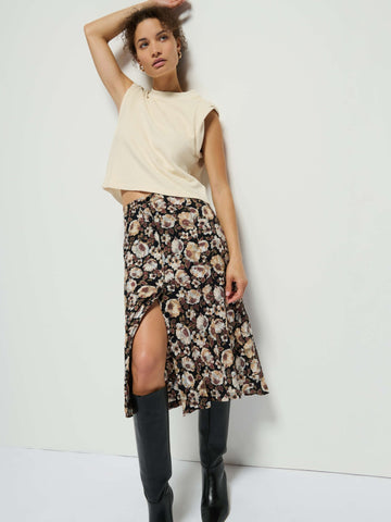 Nation Belinda Skirt / Night Floral - nineNORTH | Men's & Women's Clothing Boutique