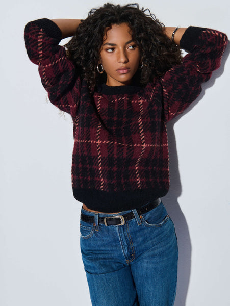 Nation Brice Sweater / Party Plaid - nineNORTH | Men's & Women's Clothing Boutique