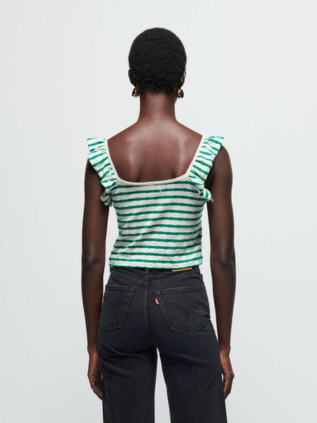 Nation LTD Rosa Tank / Verdant Green Stripe - nineNORTH | Men's & Women's Clothing Boutique