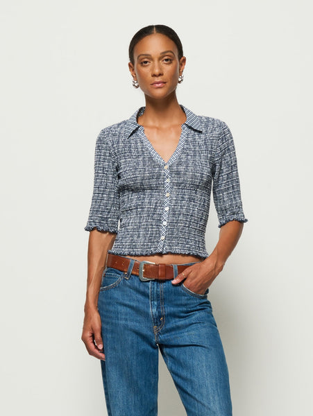 Nation Peggy Smocked Top / Picnic Check - nineNORTH | Men's & Women's Clothing Boutique
