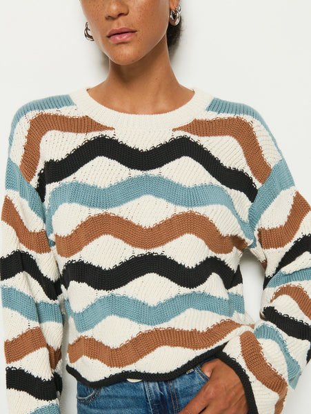 Nation Poppy Sweater / Multi Waves - nineNORTH | Men's & Women's Clothing Boutique