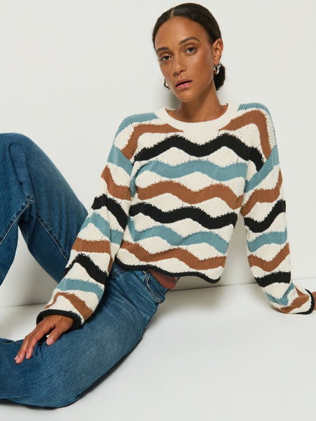 Nation Poppy Sweater / Multi Waves - nineNORTH | Men's & Women's Clothing Boutique