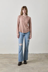 NSF Hal Henley / Blush - nineNORTH | Men's & Women's Clothing Boutique