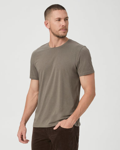 PAIGE Cash Crew Neck Tee / Cedar Forest - nineNORTH | Men's & Women's Clothing Boutique