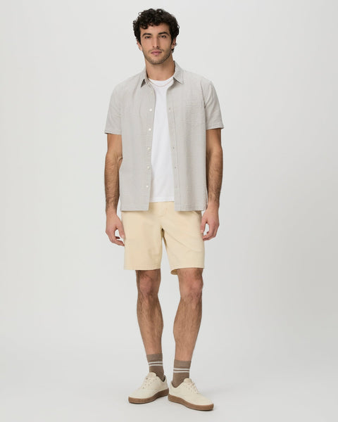 PAIGE Desoto Shirt / Silver Drop Stripe - nineNORTH | Men's & Women's Clothing Boutique