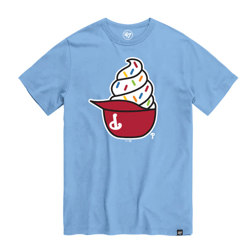 Philadelphia Phillies Ice Cream Helmet '47 T-Shirt - nineNORTH | Men's & Women's Clothing Boutique