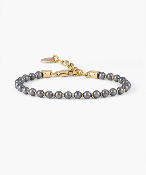 Pig & Hen Brontide 4mm Adjustable / Gray Pearl & Gold - nineNORTH | Men's & Women's Clothing Boutique
